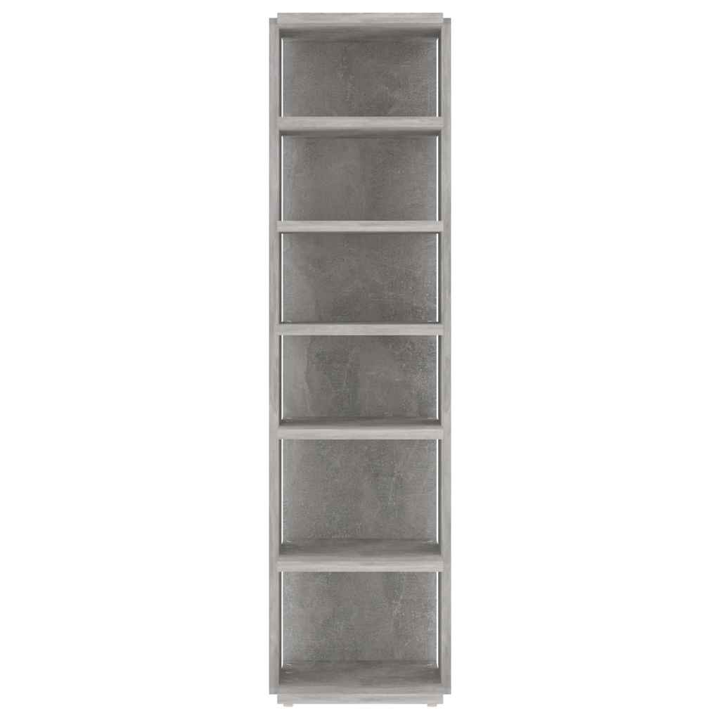 vidaXL Shoe Cabinet | Set of 2 | Concrete Grey | Engineered wood | Compact 5