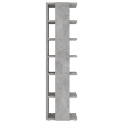vidaXL Shoe Cabinet | Set of 2 | Concrete Grey | Engineered wood | Compact 6