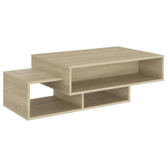 vidaXL Coffee Table | Sonoma oak | Engineered wood | Medium | Coffee Table 2