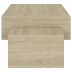 vidaXL Coffee Table | Sonoma oak | Engineered wood | Medium | Coffee Table 6