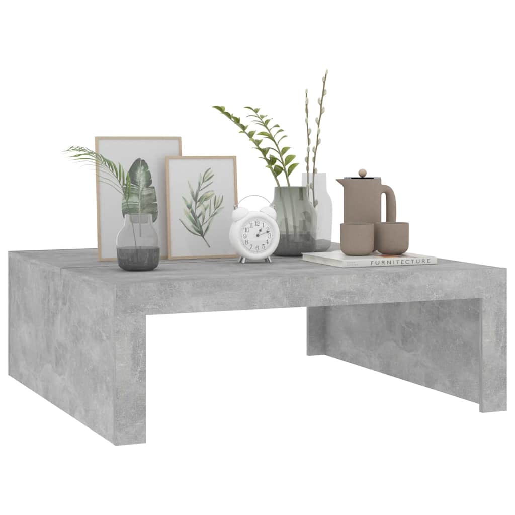 vidaXL Coffee Table | Concrete Grey | Engineered Wood | Medium | Modern 4