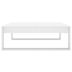 808630 vidaXL Coffee Table White 100x100x35 cm Engineered Wood 5