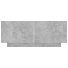 vidaXL Bedside Cabinet | Concrete Grey | Engineered Wood | Compact 5
