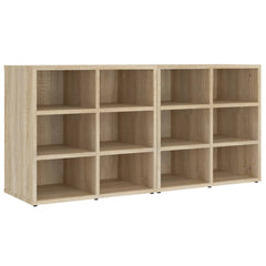 vidaXL Shoe Cabinets 2 pcs Sonoma Oak 52,5x30x50 cm 2