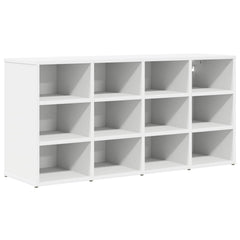 vidaXL Shoe Cabinet 103 x 30 x 51 cm Engineered Wood White 2
