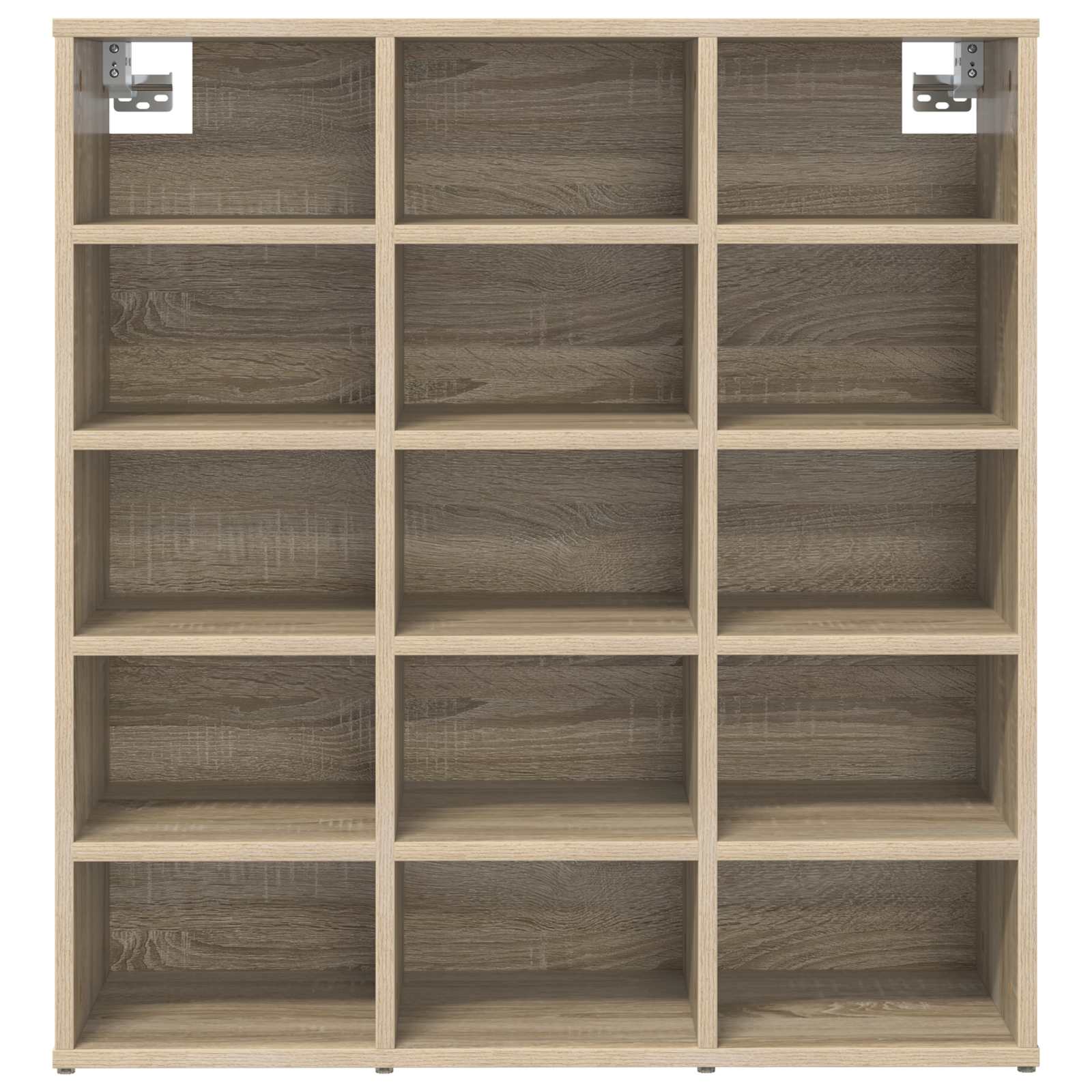 vidaXL Shoe Cabinet 77.5 x 30 x 83.5 cm Engineered Wood Sonoma Oak 5