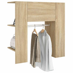 vidaXL Hallway Cabinet Sonoma Oak 97.5x37x99 cm Engineered Wood 5