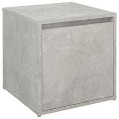 vidaXL Box Drawer | Concrete grey | Engineered wood | 40.5x40x40 cm | Box Drawer 2