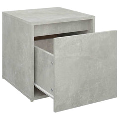 vidaXL Box Drawer | Concrete grey | Engineered wood | 40.5x40x40 cm | Box Drawer 6