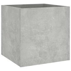 vidaXL Planter Box Concrete Grey 40x40x40 cm Engineered Wood 2