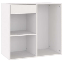 vidaXL Cosmetic Cabinet White 80x40x75 cm Engineered Wood 2