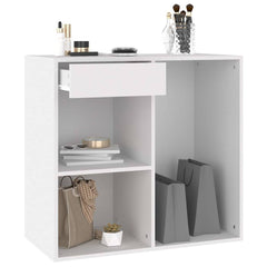 vidaXL Cosmetic Cabinet White 80x40x75 cm Engineered Wood 3