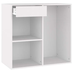 vidaXL Cosmetic Cabinet White 80x40x75 cm Engineered Wood 6