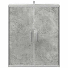 vidaXL Shoe cabinets 60 x 35 x 70 cm Concrete Grey 5 pairs of shoes 5
