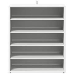 vidaXL Shoe cabinets 60 x 35 x 70 cm White 5