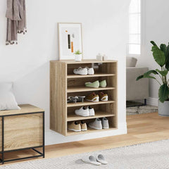 vidaXL Shoe cabinets 60 x 35 x 70 cm Sonoma Oak 4