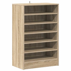 vidaXL Shoe cabinets 60 x 35 x 92 cm Sonoma Oak 7 Shelves 2