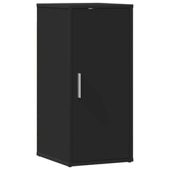vidaXL Shoe Cabinet Black 32x35x70 cm Engineered Wood 2