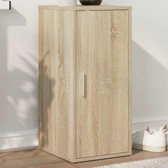 vidaXL Shoe Cabinet Sonoma Oak 32x35x70 cm Engineered Wood 3