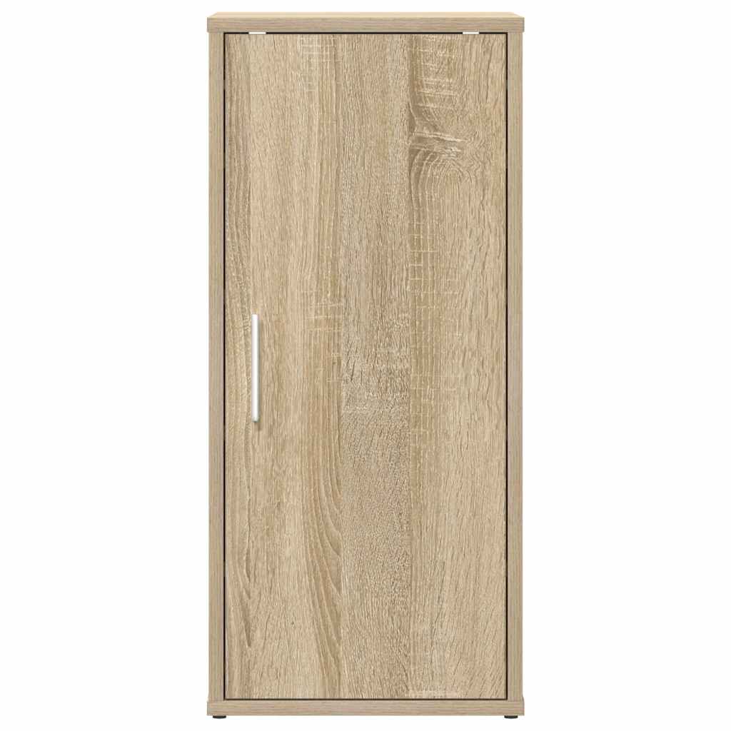 vidaXL Shoe Cabinet Sonoma Oak 32x35x70 cm Engineered Wood 5