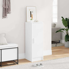 Shoe Cabinet 32x35x92 cm Engineered Wood Width 32 cm Height 92 cm White