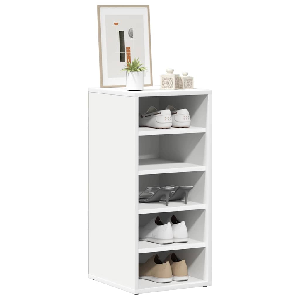 vidaXL Shoe cabinets 31.5 x 35 x 70 cm White 5 pairs of shoes each 3