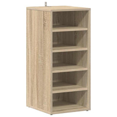 vidaXL Shoe cabinets 31.5 x 35 x 70 cm Sonoma Oak 5 compartments 4
