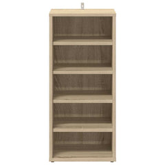 vidaXL Shoe cabinets 31.5 x 35 x 70 cm Sonoma Oak 5 compartments 5