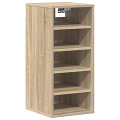vidaXL Shoe cabinets 31.5 x 35 x 70 cm Sonoma Oak 5 compartments 6