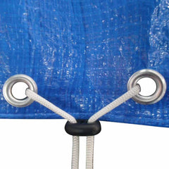 vidaXL Pool Covers 2 pcs PE Rectangular 90 g/sqm 400x207 cm 5