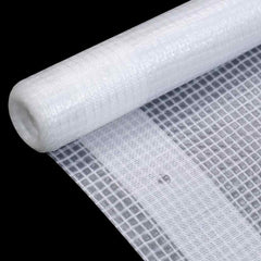 vidaXL Leno Tarpaulins 2 pcs 260 g/m² 2x3 m White 6