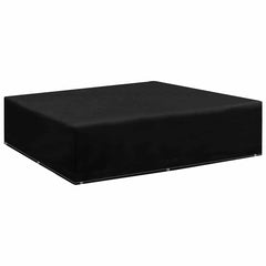 vidaXL Garden Furniture Cover | Set of 2 | Black | Polyethylene, Aluminium 2