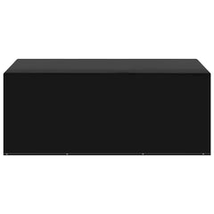 vidaXL Garden Furniture Cover | Set of 2 | Black | Polyethylene 3