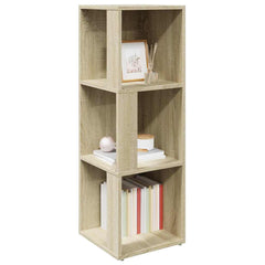 809029 vidaXL Corner Cabinet Sonoma Oak 33x33x100 cm Engineered Wood 6