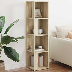 vidaXL Corner Cabinet Engineered Wood 33 x 33 x 132 cm