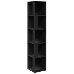 Corner Cabinet 33x33x164.5 cm Engineered Wood 33 x 33 x 165 cm Black
