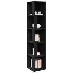 Corner Cabinet 33x33x164.5 cm Engineered Wood 33 x 33 x 165 cm Black