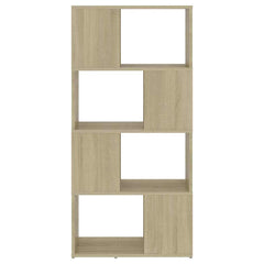 Book Cabinet Room Divider 60x24x124.5 cm Sonoma oak