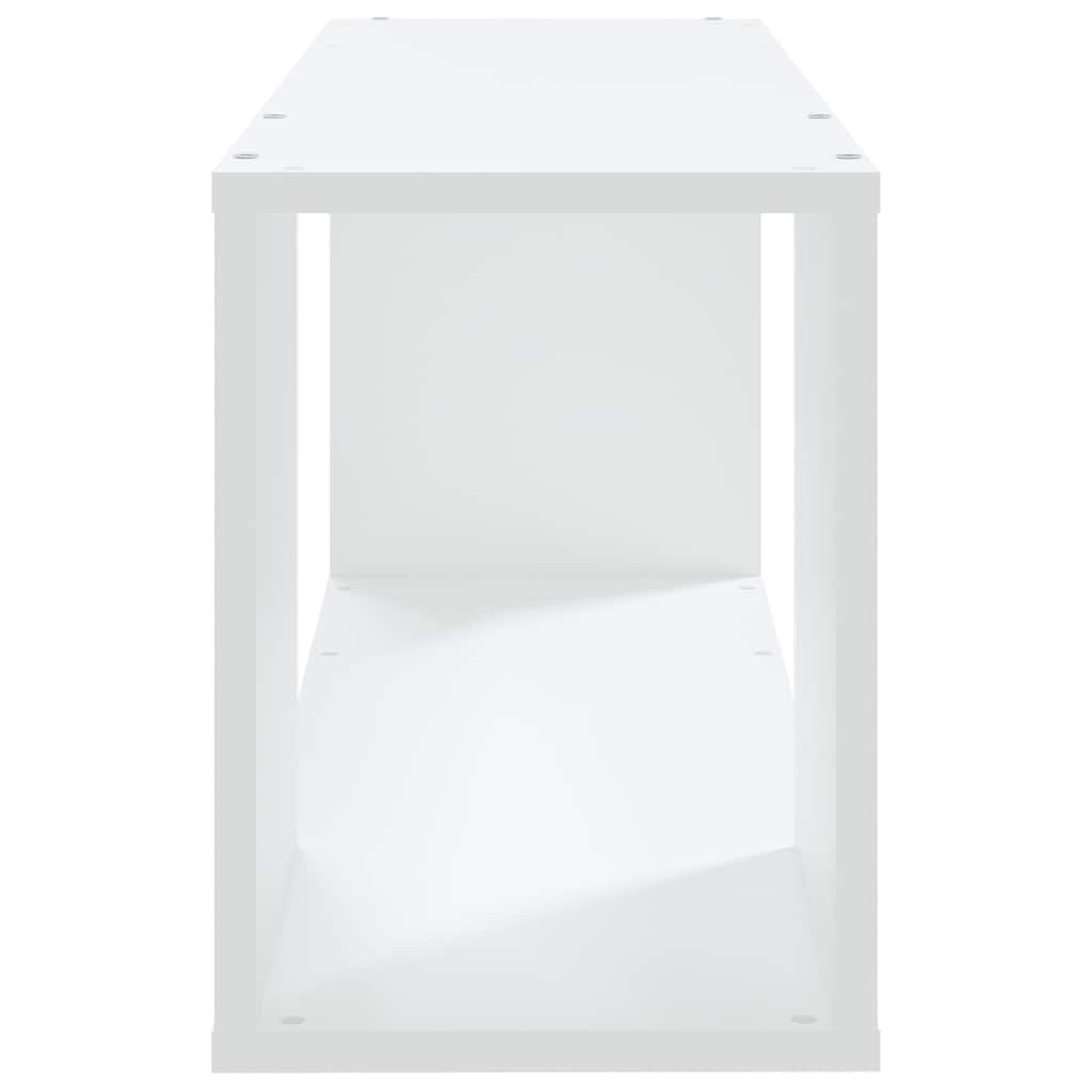 vidaXL TV Cabinet | White | Engineered Wood | Medium | TV Cabinet | Rectangular 6