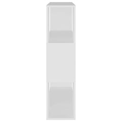 vidaXL Book Cabinet Room Divider White 80x24x94 cm Engineered Wood 6
