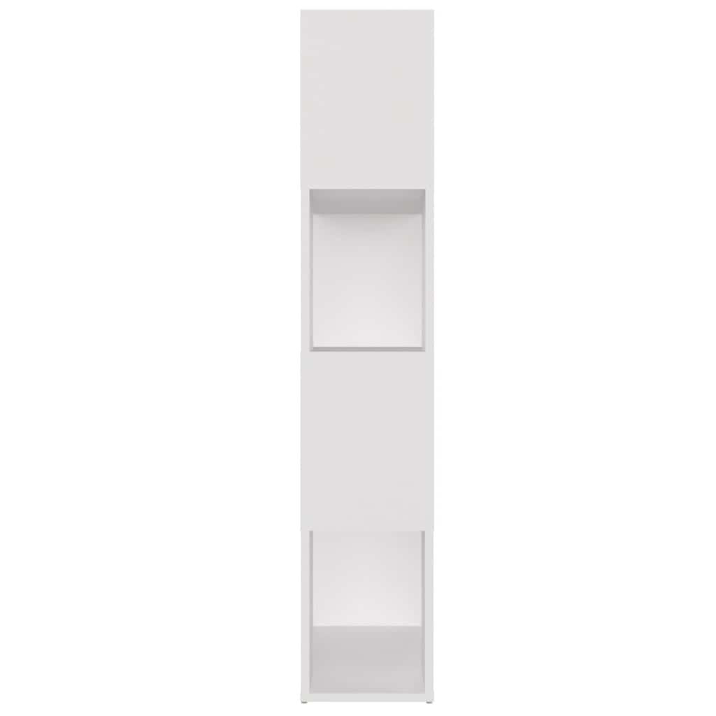 Book Cabinet Room Divider 80x24x124.5cm White