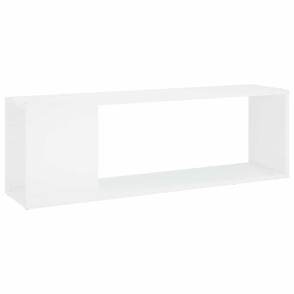 vidaXL TV Cabinet | White | Engineered wood | 100 x 24 x 32 cm | TV Cabinet 2