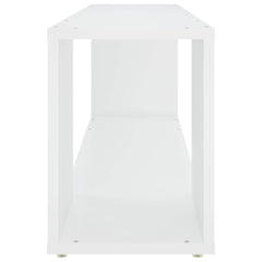 vidaXL TV Cabinet | White | Engineered wood | 100 x 24 x 32 cm | TV Cabinet 4