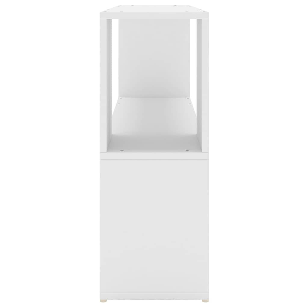 vidaXL Book Cabinet | White | Engineered wood | Medium | Book Cabinet 4