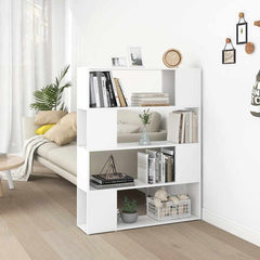 vidaXL Book Cabinet Room Divider 100x24x124 cm