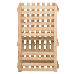 vidaXL Potato Box | Pine | Solid Pinewood | 50x50x80 cm | Potato Box 3