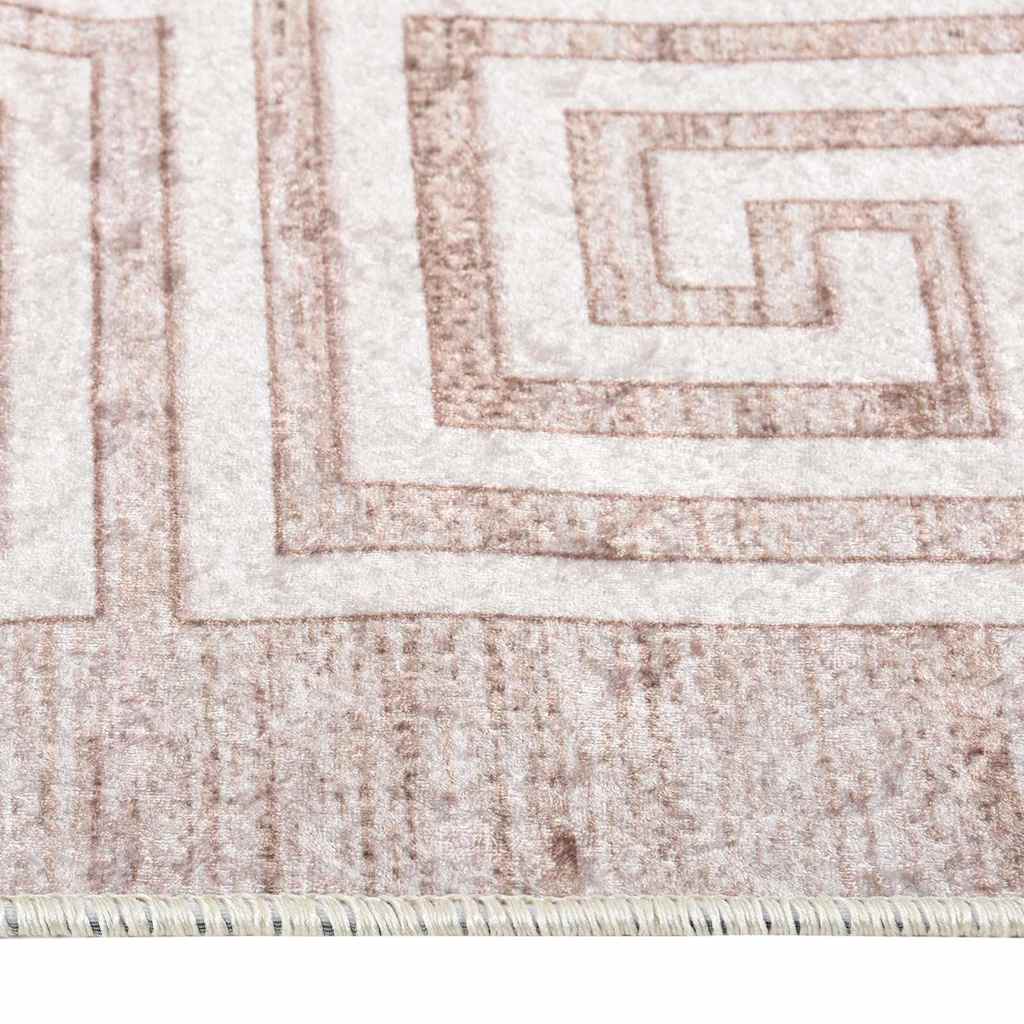 vidaXL Rug | Beige | 100% Polyester | Large | Rug | Rectangular | Trendy 5