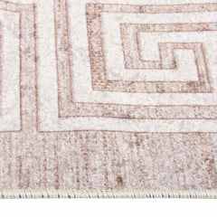 vidaXL Rug | Beige | 100% Polyester | Large | Rug | Rectangular | Trendy 5