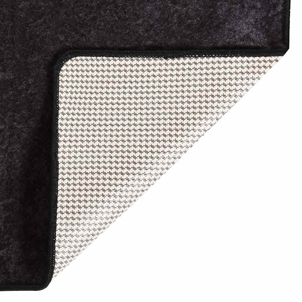 vidaXL Rug | Anthracite | 100% Polyester | 80 x 300 cm | Rug | Rectangular 3