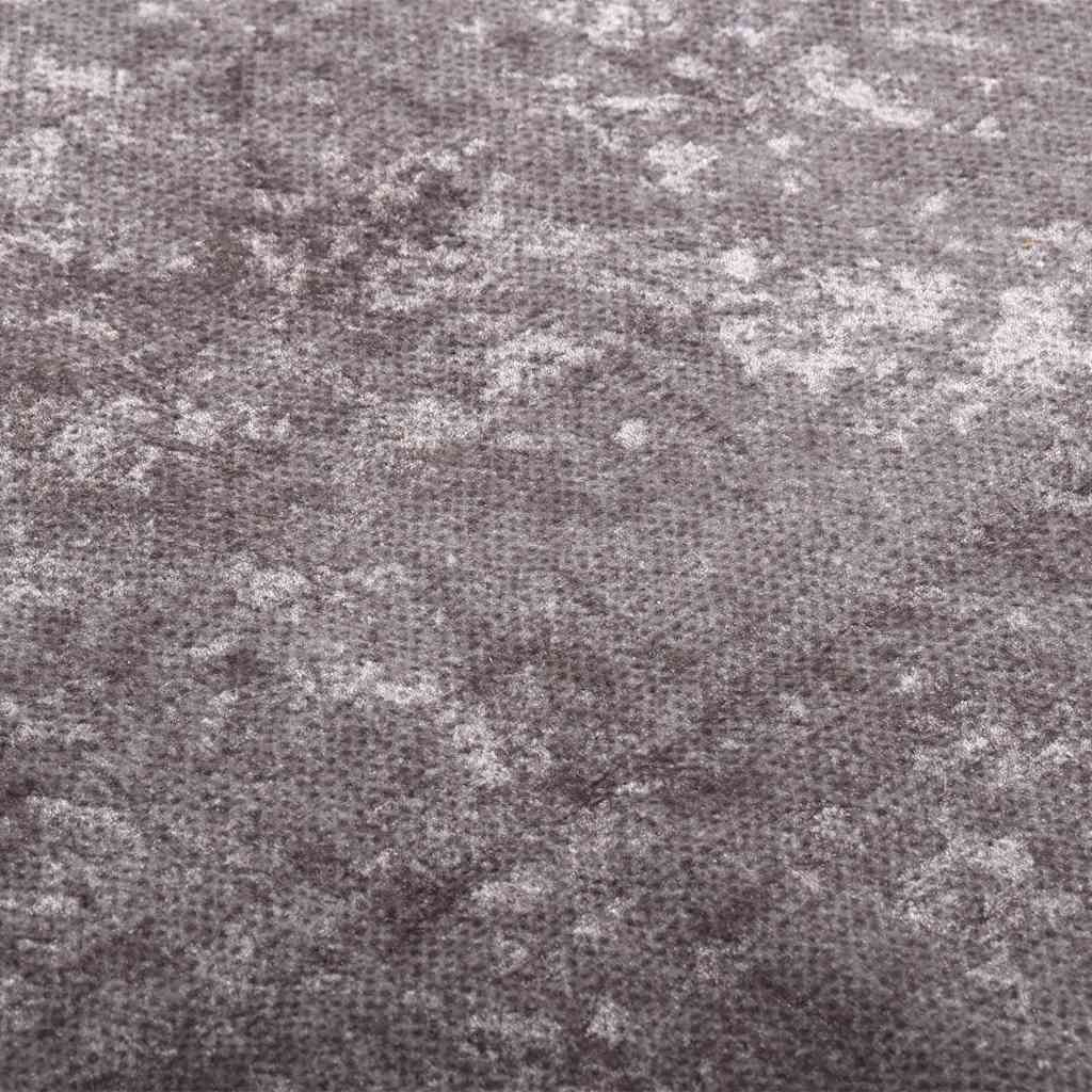 vidaXL Rug Washable 160x230 cm Grey 3